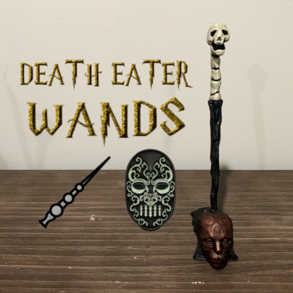Death Eater Skull Wand – “The Skull of Night: A Death Eater’s Weapon”